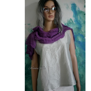 KITTY LUX - exkluzív 100% hernyóselyem sanzsán shantung felső, selyemtop / ezüst - ruha & divat - női ruha - blúz - Meska.hu