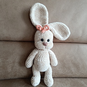 Horgolt nyuszi , Játék & Sport, Plüssállat & Játékfigura, Nyuszi, Horgolás, MESKA