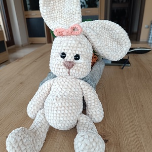 Horgolt nyuszi  - játék & sport - plüssállat & játékfigura - nyuszi - Meska.hu