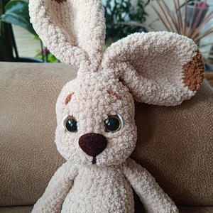 Horgolt nyuszi  - játék & sport - plüssállat & játékfigura - nyuszi - Meska.hu