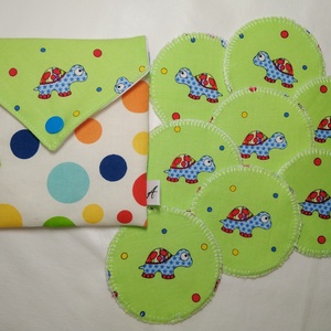 Teknősös-Arctisztító korongok 8db+neszesszer, Szépségápolás, Arcápolás, Arctisztító korong, Varrás, Mindenmás, MESKA