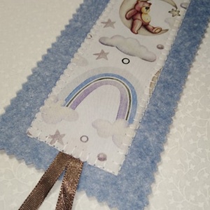 Maci a holdon-könyvjelző  - könyv & zene - könyvjelző - Meska.hu