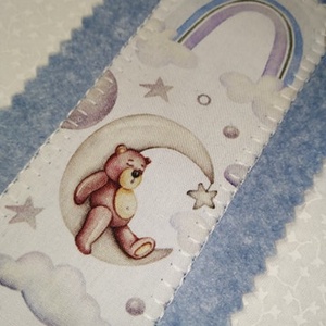 Maci a holdon-könyvjelző  - könyv & zene - könyvjelző - Meska.hu