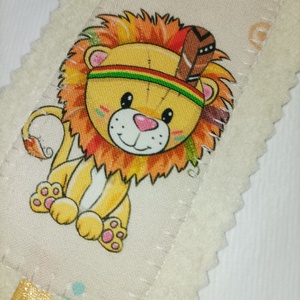 Indián tollas kis oroszlán könyvjelző  - könyv & zene - könyvjelző - Meska.hu