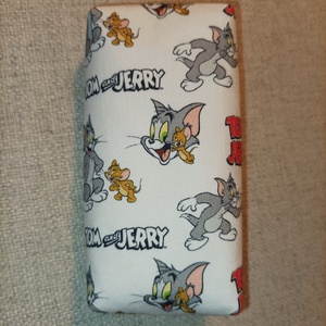 Tom and Jerry-bélelt papírzsebkendő tartó - táska & tok - pénztárca & más tok - zsebkendőtartó tok - Meska.hu