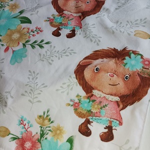 Sünis-mentavirágos-újraszalvéta - táska & tok - uzsonna- & ebéd tartó - szendvics csomagoló - Meska.hu