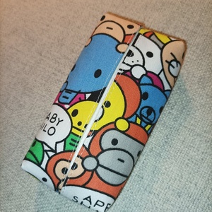 Baby Milo-Bape-papírzsebkendő tartó - táska & tok - pénztárca & más tok - zsebkendőtartó tok - Meska.hu