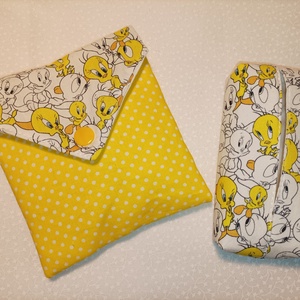 Csőrike mintás arctisztító korong csomag 8db-os+neszesszer - szépségápolás - arcápolás - arctisztító korong - Meska.hu