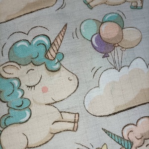Unicornisos szürke-Textilpelus XXL méretben-babatakaró-büfcsikendő-pelenkázóalátét-ölelőkendő - szépségápolás - pelenka & babaápolás - pelenka - Meska.hu