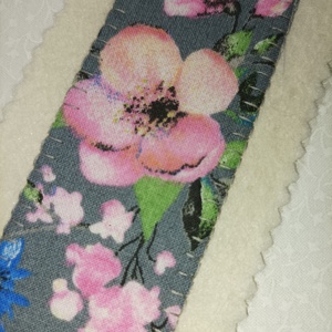 Szürke almavirágos-könyvjelző - könyv & zene - könyvjelző - Meska.hu