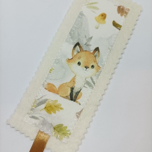 Rókás-könyvjelző  - könyv & zene - könyvjelző - Meska.hu