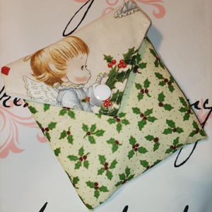 Angyalkás-arctisztító korong csomag 8db-os+neszesszer - szépségápolás - arcápolás - arctisztító korong - Meska.hu