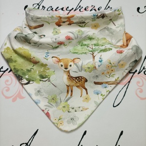 Őzikés-Nyálkendő, Ruha & Divat, Babaruha & Gyerekruha, Előke & Nyálkendő, Varrás, Mindenmás, Meska