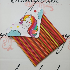 Unicornisos-arctisztító korong csomag 8db-os+neszesszer - szépségápolás - arcápolás - arctisztító korong - Meska.hu