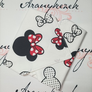 Minnies-újraszalvéta - táska & tok - uzsonna- & ebéd tartó - szendvics csomagoló - Meska.hu