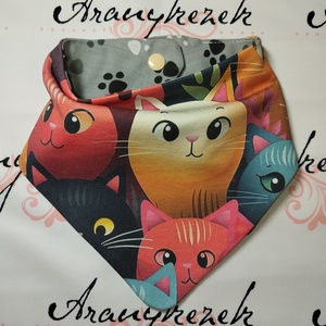 Cica pofik-nyálkendő - ruha & divat - babaruha & gyerekruha - előke & nyálkendő - Meska.hu
