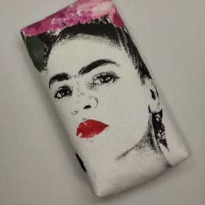Frida Kahlo-bélelt papírzsebkendő tartó - Meska.hu