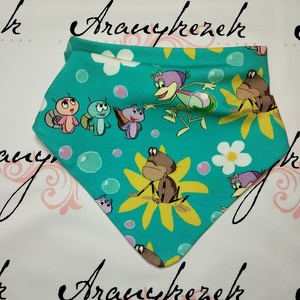 Vízipók  csodapók mintás l.- nyálkendő - ruha & divat - babaruha & gyerekruha - előke & nyálkendő - Meska.hu