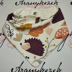 Sünis-Nyálkendő - ruha & divat - babaruha & gyerekruha - előke & nyálkendő - Meska.hu