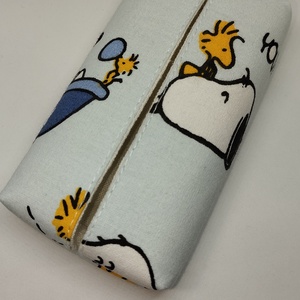 Snoopy mintájú-bélelt papírzsebkendő tartó, Táska & Tok, Pénztárca & Más tok, Zsebkendőtartó tok, Varrás, MESKA