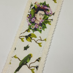 Frida Kahlo-könyvjelző  - Meska.hu