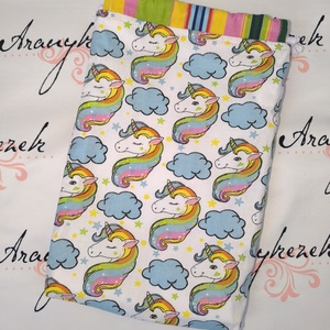Uzsonnás szett- unicornis mintás - táska & tok - uzsonna- & ebéd tartó - ebéd tasak, doboz - Meska.hu