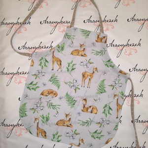 Kötény ovisoknak-őzikés - Meska.hu