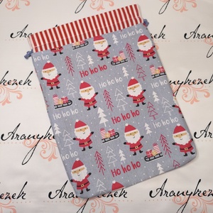 Mikulás zsák - karácsony - mikulás - mikulás zsák - Meska.hu