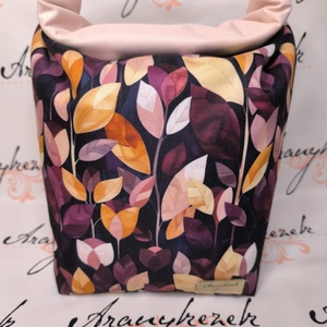 Leveles-Vízálló uzsonnás tasak kézben vihető-PUL béléssel-Vállon is viheted egy megvásárolható pánttal, Táska & Tok, Uzsonna- & Ebéd tartó, Ebéd tasak, doboz, Varrás, Mindenmás, MESKA