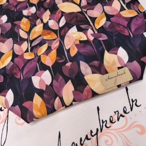 Leveles-Vízálló uzsonnás tasak kézben vihető-PUL béléssel-Vállon is viheted egy megvásárolható pánttal - táska & tok - uzsonna- & ebéd tartó - ebéd tasak, doboz - Meska.hu