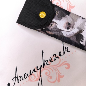 Kutyás 2.-vízlepergetős vászonból-furulyatok   - könyv & zene - hangszer & hangszertok - Meska.hu