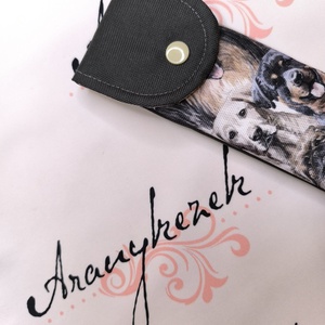 Kutyás 5.-vízlepergetős vászonból-furulyatok   - könyv & zene - hangszer & hangszertok - Meska.hu