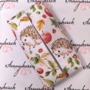 Sünis-bélelt papírzsebkendő tartó, Táska & Tok, Pénztárca & Más tok, Zsebkendőtartó tok, Varrás, Mindenmás, MESKA