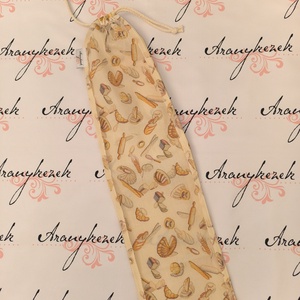 Bagett bevásárló zsák-Péksütis  - Meska.hu