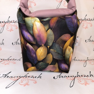 Leveles-Vízálló uzsonnás tasak kézben vihető-PUL béléssel-Vállon is viheted egy megvásárolható pánttal, Táska & Tok, Uzsonna- & Ebéd tartó, Ebéd tasak, doboz, Varrás, Mindenmás, MESKA