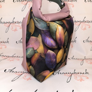 Leveles-Vízálló uzsonnás tasak kézben vihető-PUL béléssel-Vállon is viheted egy megvásárolható pánttal - táska & tok - uzsonna- & ebéd tartó - ebéd tasak, doboz - Meska.hu