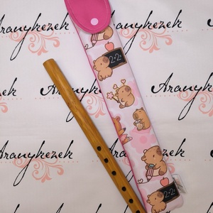 Capybara-vízlepergetős vászonból-furulyatok  , Könyv & Zene, Hangszer & Hangszertok, Varrás, MESKA