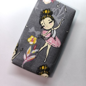 Balerinák-bélelt zsepitartó, Táska & Tok, Pénztárca & Más tok, Zsebkendőtartó tok, Varrás, Mindenmás, MESKA