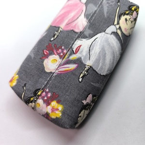 Balerinák-bélelt zsepitartó - táska & tok - pénztárca & más tok - zsebkendőtartó tok - Meska.hu