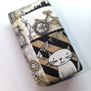 Párizs-bélelt zsepitartó - táska & tok - pénztárca & más tok - zsebkendőtartó tok - Meska.hu