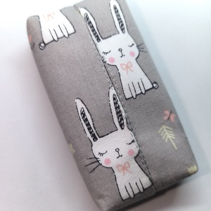 Nyuszis bélelt zsepitartó - Meska.hu