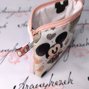 Minnie és Mickey mintás-neszesszer L méretben  - táska & tok - neszesszer - Meska.hu
