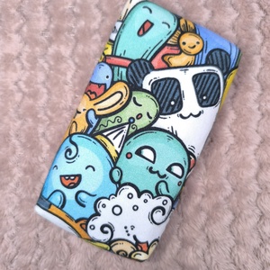 Kavalkád-bélelt papírzsebkendő tartó - táska & tok - pénztárca & más tok - zsebkendőtartó tok - Meska.hu