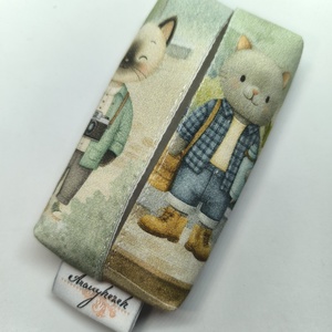 Cica város lakói-bélelt papírzsebkendő tartó  - Meska.hu