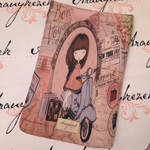 Könyvtok-tablet vagy e-book tok KISEBB méretű  - Meska.hu