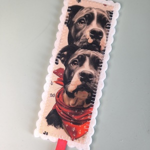 Amstaff-könyvjelző - Meska.hu