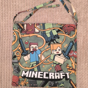 Minecraft mintás-ülőpárna - otthon & életmód - lakástextil - székpárna, huzat - Meska.hu