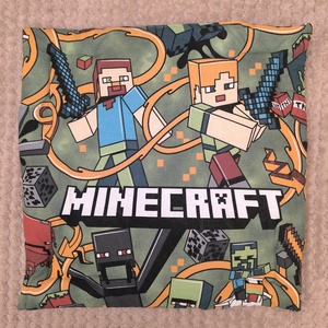 Minecraft mintás-ülőpárna - otthon & életmód - lakástextil - székpárna, huzat - Meska.hu