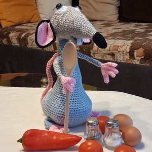 Remy, Játék & Sport, Plüssállat & Játékfigura, Egér, Horgolás, MESKA