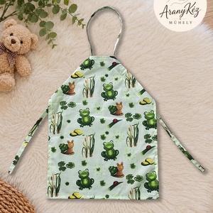 Békás gyermek konyhai kötény, Otthon & Életmód, Konyhafelszerelés, tálalás, Konyhai textil, Kötény, Varrás, Kötény méret: 38x50 cm

Anyag 100% pamut.

Ez a pamutból készült gyerek kötény ideális választás sü..., MESKA